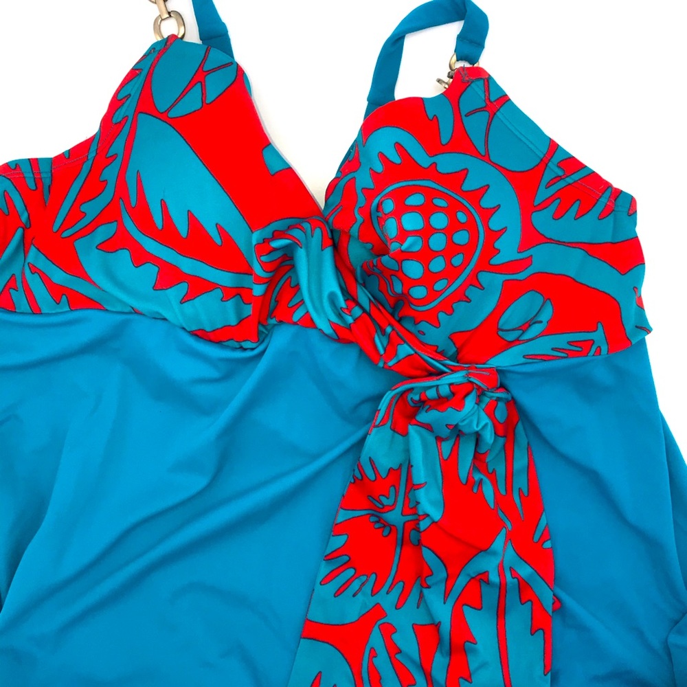 Cacique Two Piece Plus Size Swimsuit 40DD 18